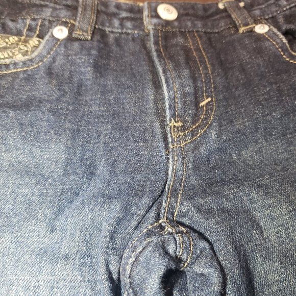 Levi's Blue Jeans Denim Slight Distressed Style Straight Leg 18 Month Size - Picture 3 of 11